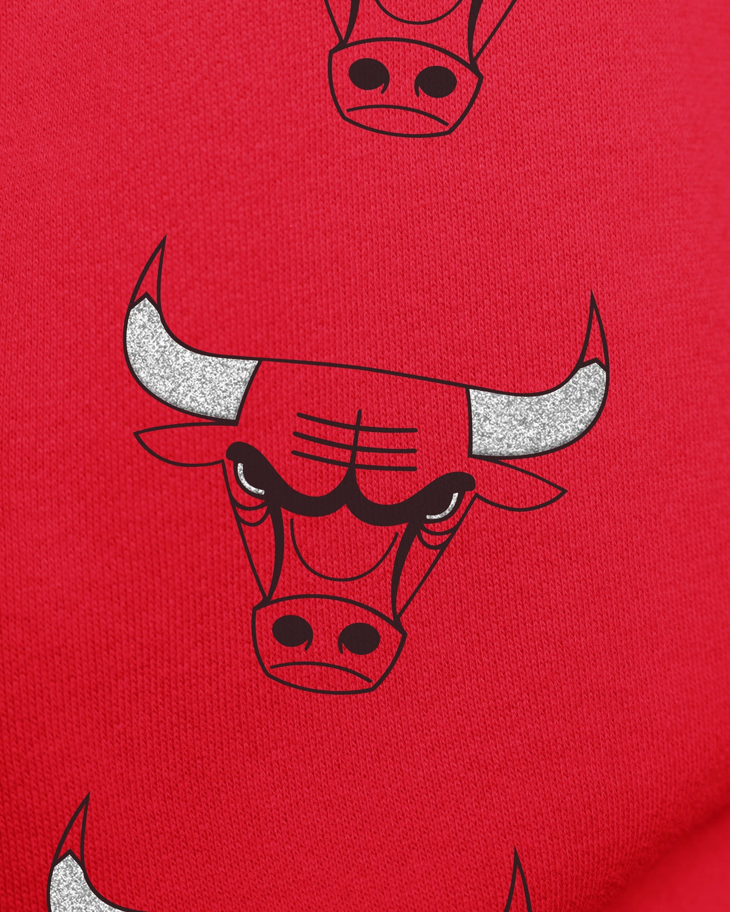 CHICAGO BULLS GO BIG '47 OVERSIZED CREW WOMENS Official NBA Fan Gear
