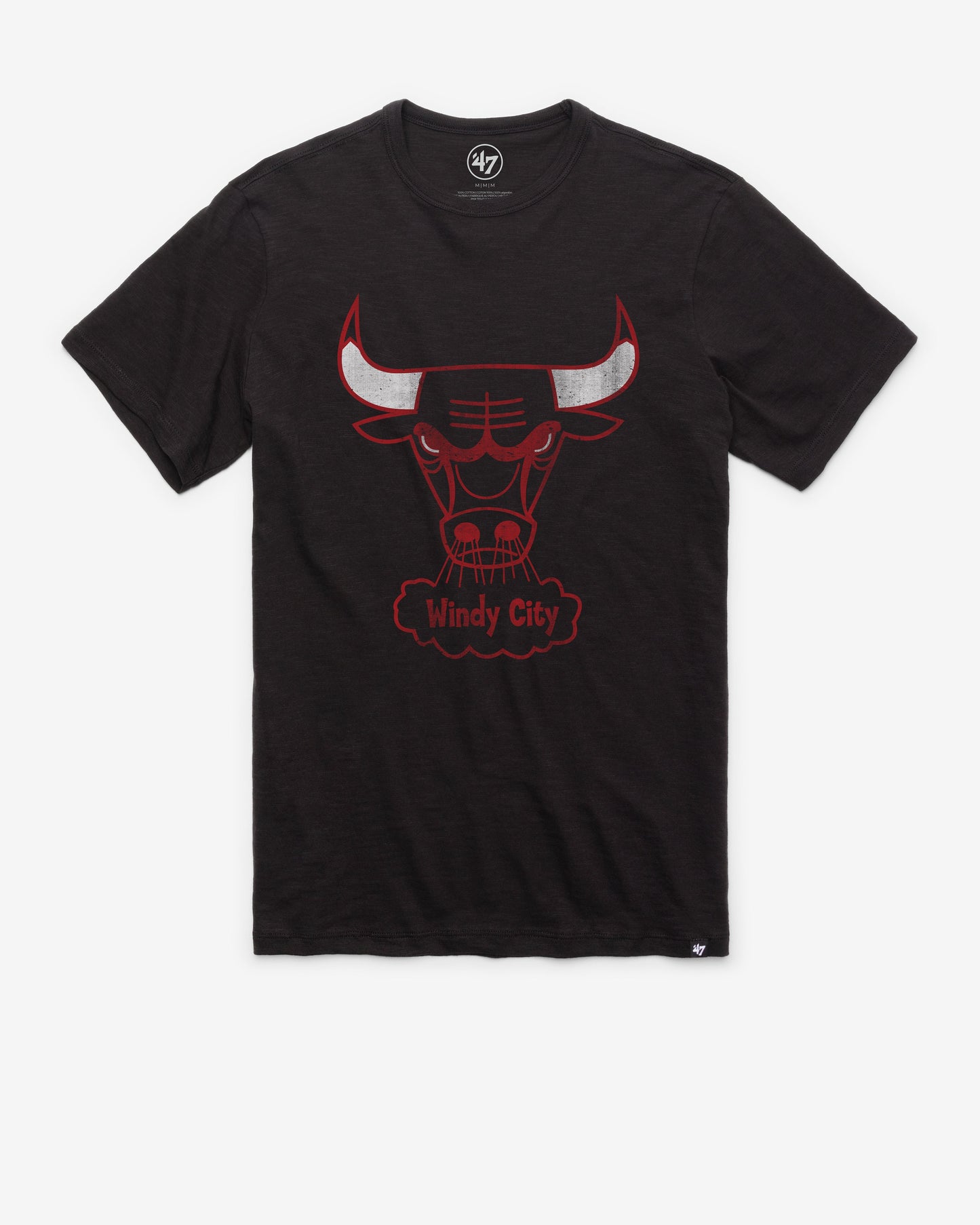 CHICAGO BULLS HARDWOOD CLASSICS GRIT '47 SCRUM TEE Official NBA Fan Gear