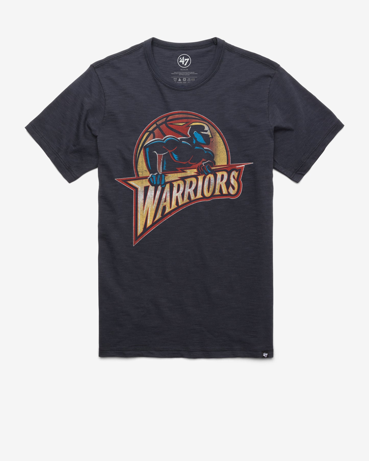 GOLDEN STATE WARRIORS HARDWOOD CLASSICS GRIT '47 SCRUM TEE Official NBA Fan Gear