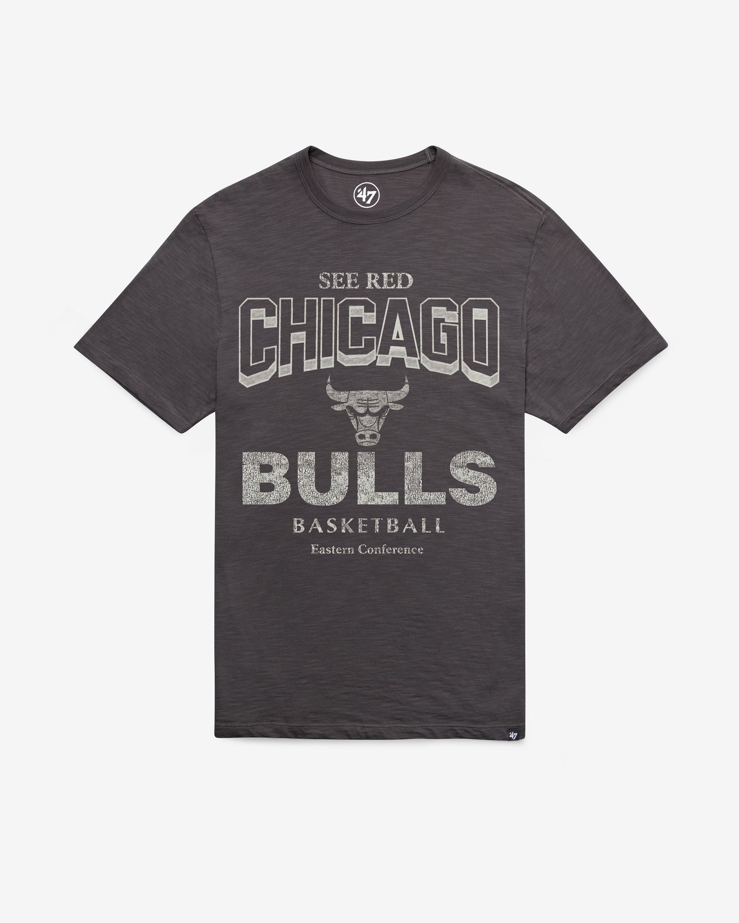 CHICAGO BULLS HEAD ON '47 SCRUM TEE Official NBA Fan Gear
