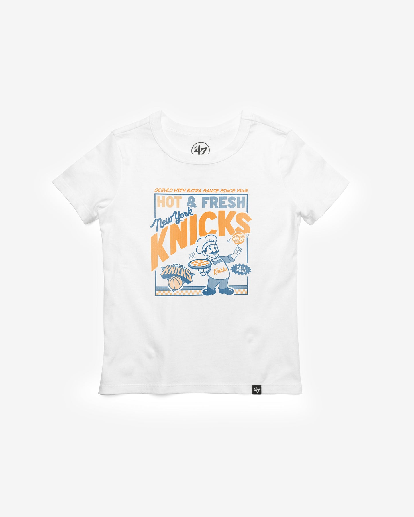 NEW YORK KNICKS PREMIER KID'S '47 FRANKLIN TEE Official NBA Fan Gear