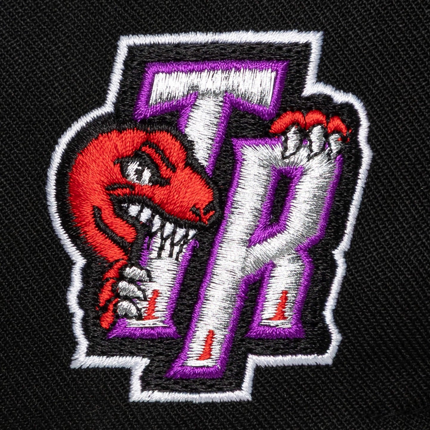 Toronto Raptors NBA Pro Pinch Snapback Mitchell & Ness Black Official NBA Fan Gear