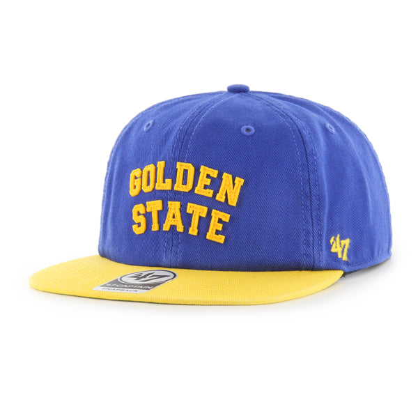 GOLDEN STATE WARRIORS CITY BLOCK '47 CAPTAIN RL Official NBA Team Hat Basketball Fan Cap