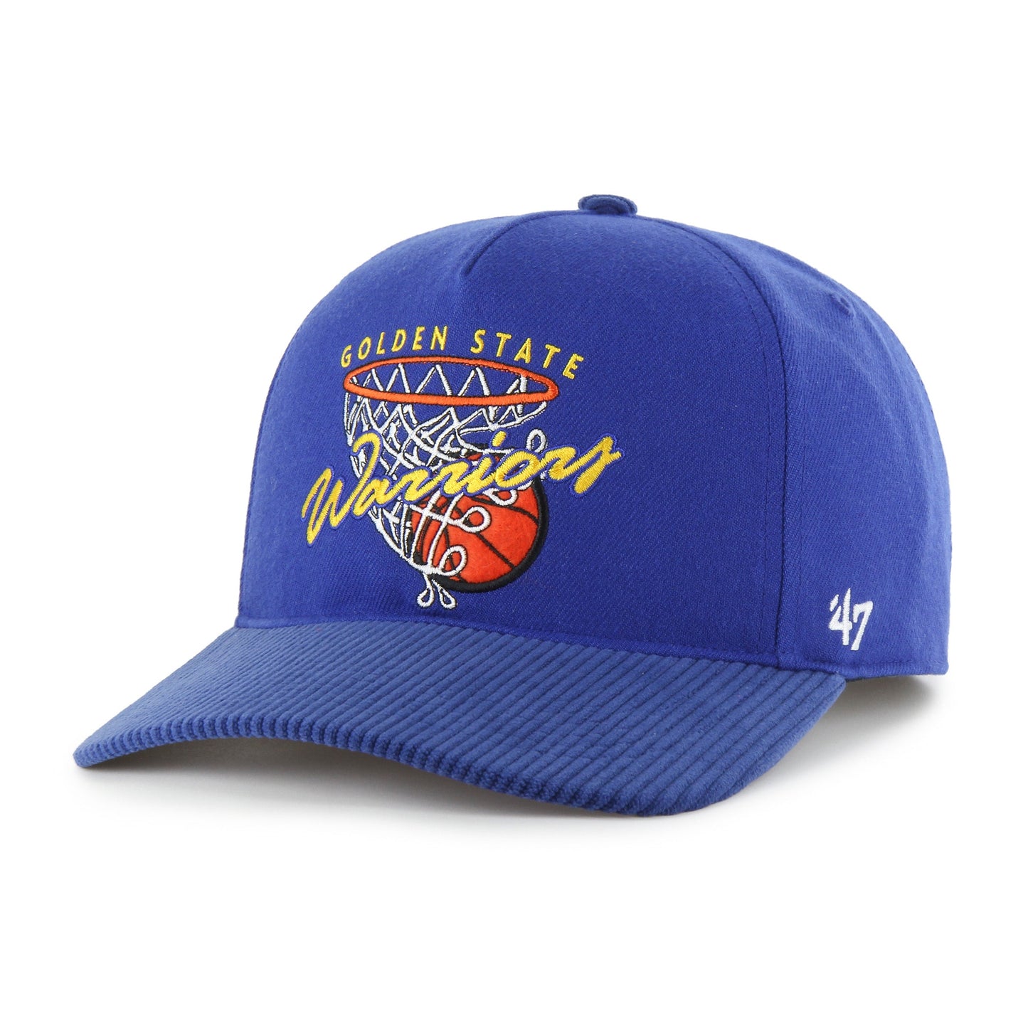 GOLDEN STATE WARRIORS HOOPS CORD '47 HITCH RF RELAXED FIT Official NBA Fan Gear