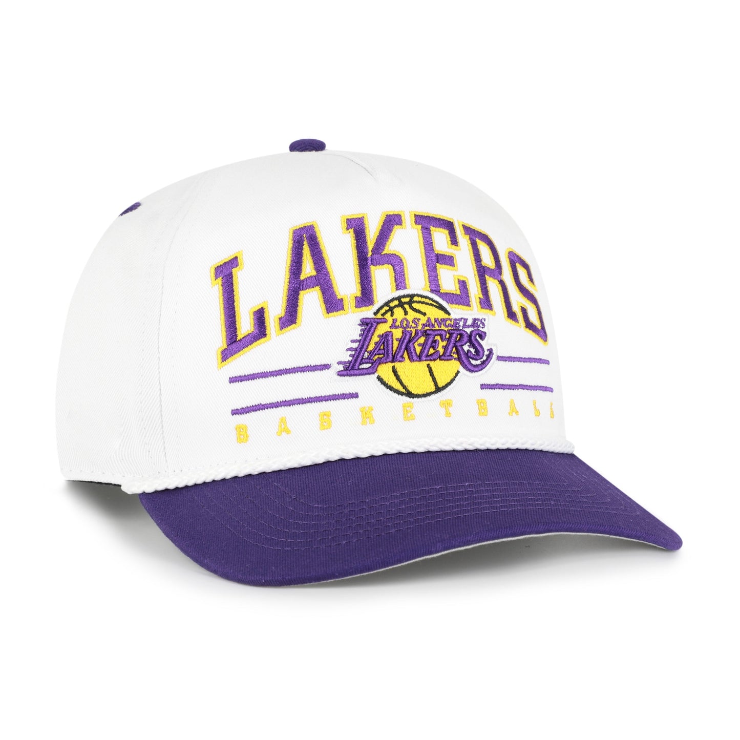 LOS ANGELES LAKERS ROSCOE ROPE TWO TONE '47 HITCH Official NBA Fan Gear