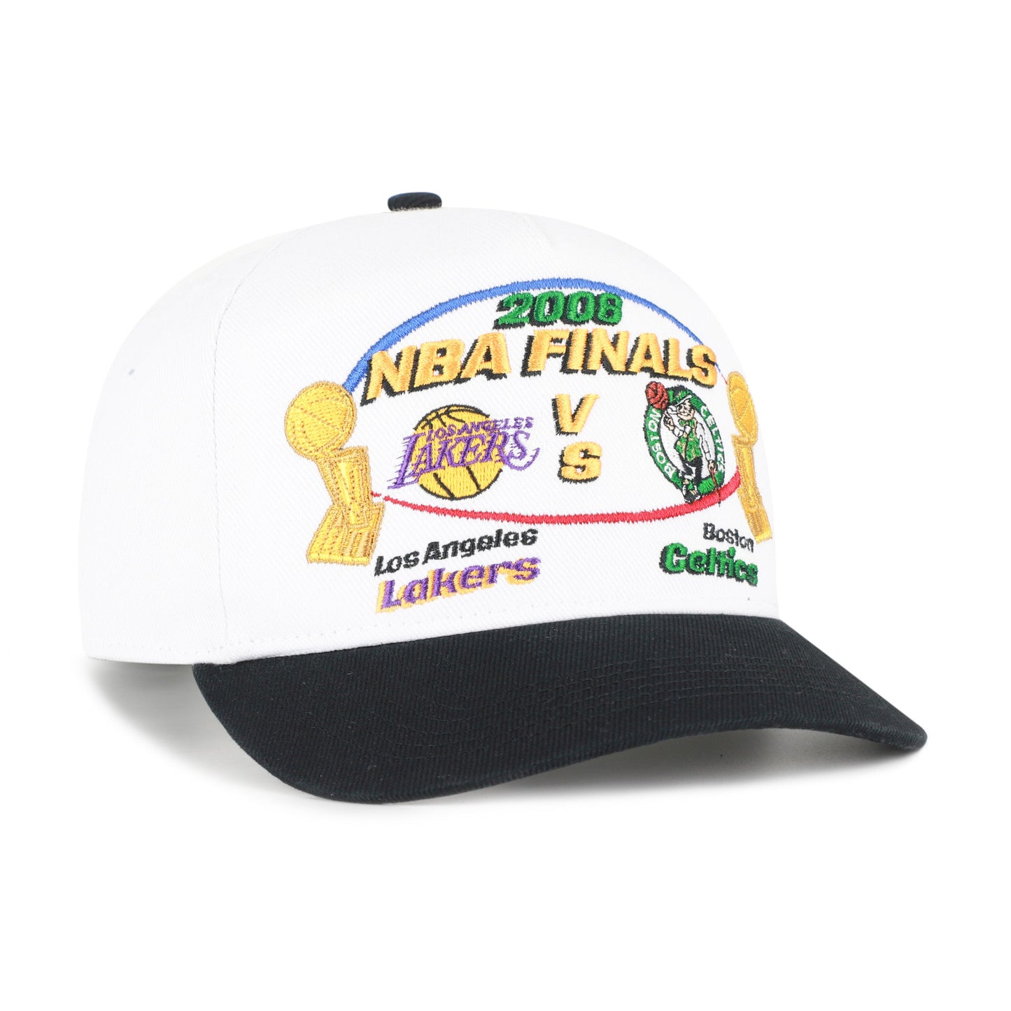 LOS ANGELES LAKERS VS. BOSTON CELTICS 2008 NBA FINALS DUELING '47 HITCH Official NBA Fan Gear