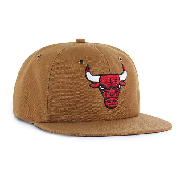 CHICAGO BULLS CARHARTT '47 CAPTAIN RL RELAXED FIT Official NBA Team Hat Basketball Fan Cap