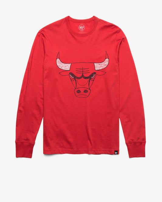 CHICAGO BULLS PREMIER '47 FRANKLIN LONG SLEEVE TEE Official NBA Fan Gear