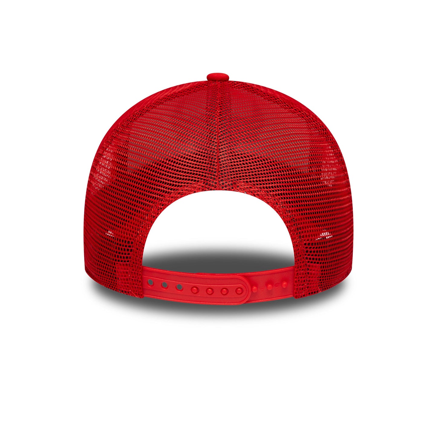 Chicago Bulls NBA Trucker Snapback Side Patch New Era White/Red Official NBA Fan Gear