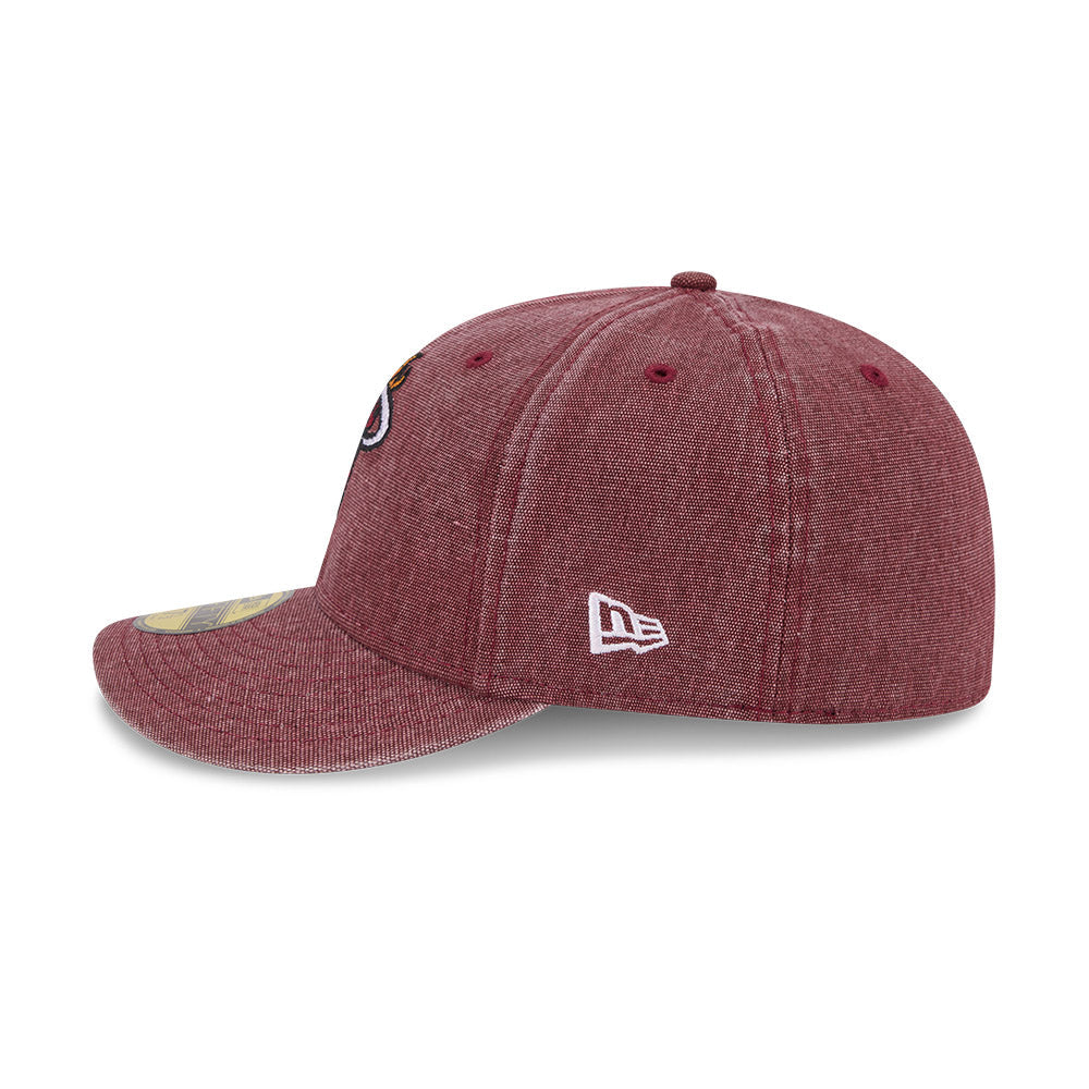 Miami Heat NBA Hardwood Classic New Era Burgundy Official NBA Fan Gear