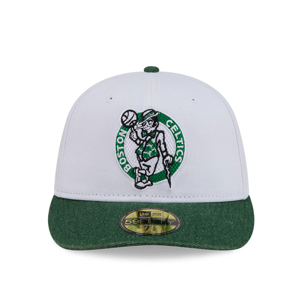 Boston Celtics NBA Hardwood Classic New Era White/Green Official NBA Fan Gear