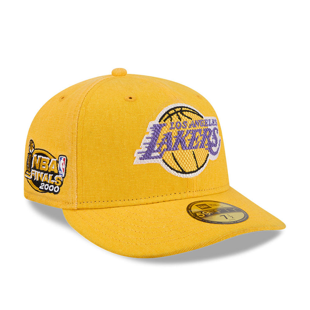 Los Angeles Lakers NBA Hardwood Classic New Era Yellow Official NBA Fan Gear