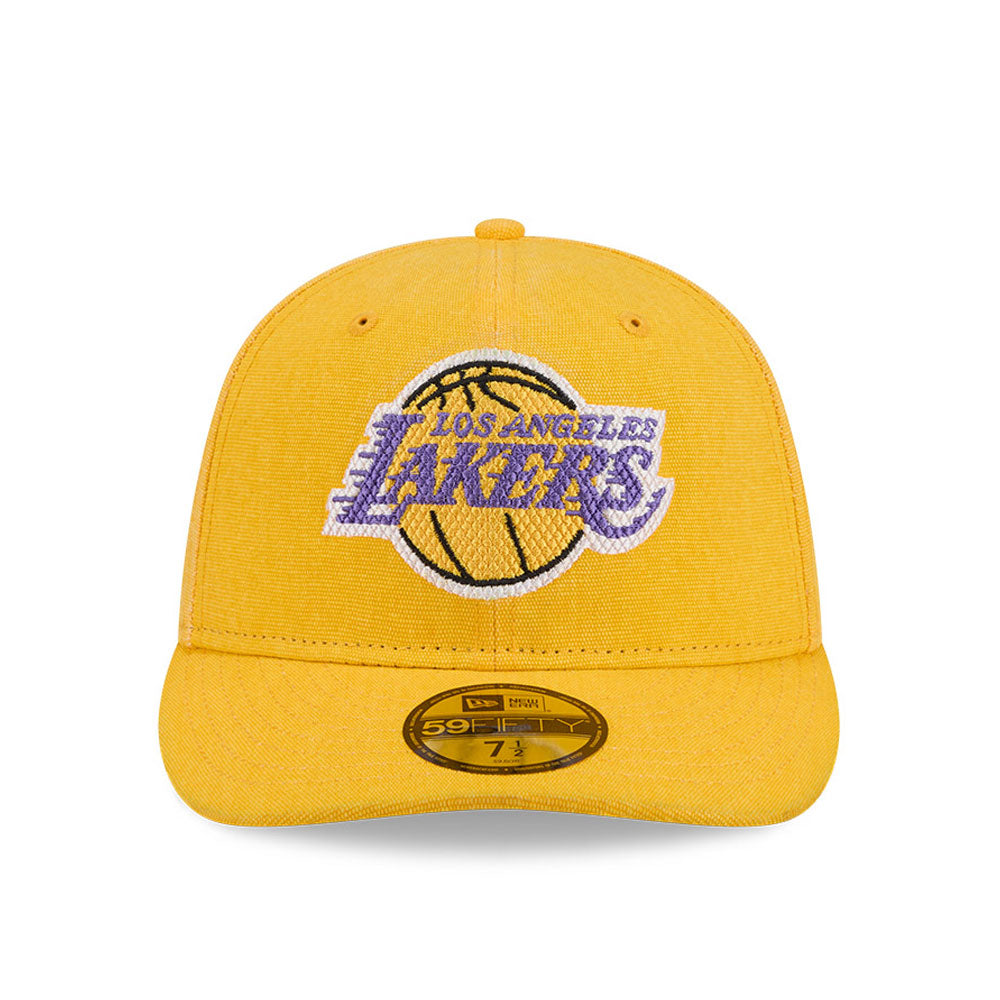 Los Angeles Lakers NBA Hardwood Classic New Era Yellow Official NBA Fan Gear