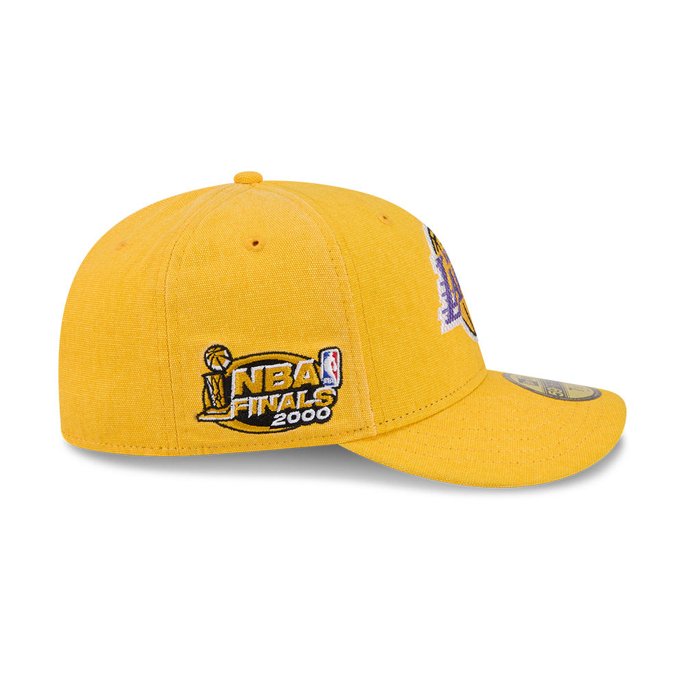Los Angeles Lakers NBA Hardwood Classic New Era Yellow Official NBA Fan Gear