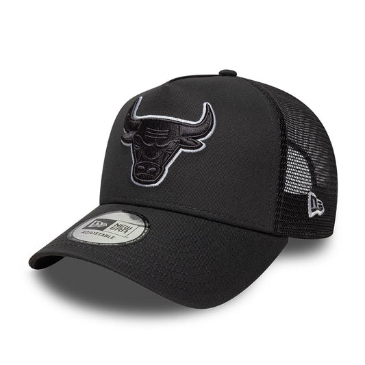 Chicago Bulls NBA A-Frame Trucker New Era Grey Official NBA Fan Gear
