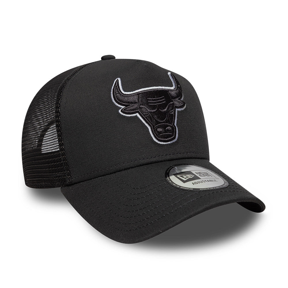 Chicago Bulls NBA A-Frame Trucker New Era Grey Official NBA Fan Gear