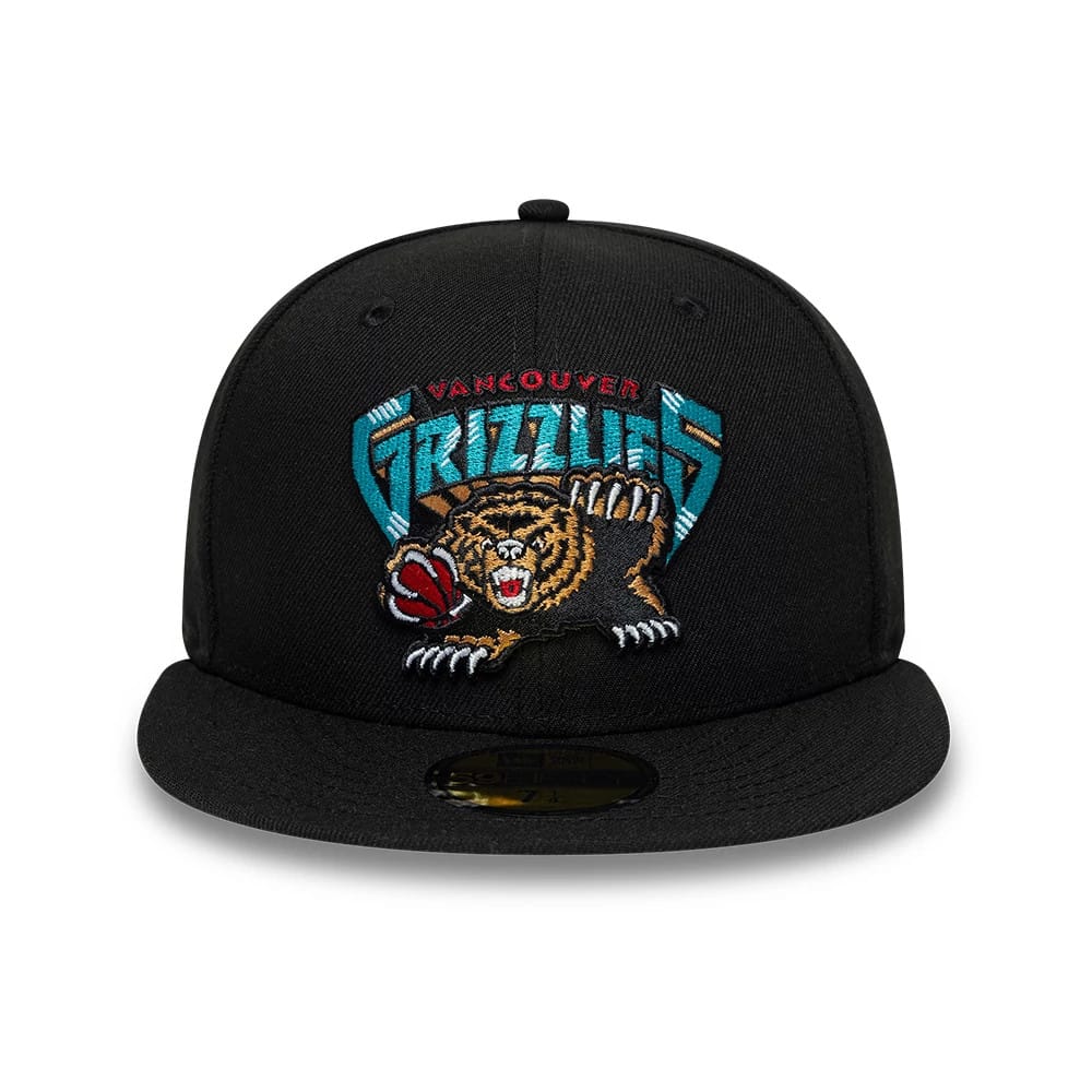 Vancouver Grizzlies NBA Hardwood Classic 59FIFTY Fitted New Era Black Official NBA Fan Gear