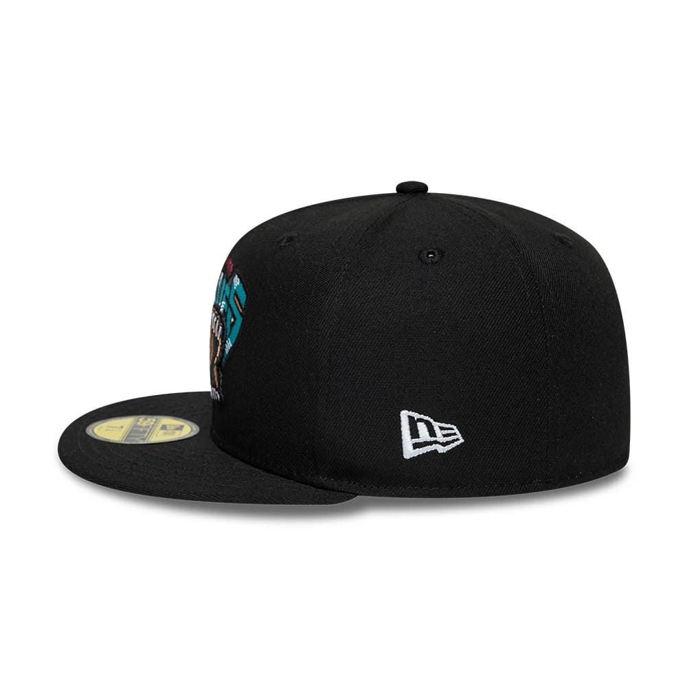 Vancouver Grizzlies NBA Hardwood Classic 59FIFTY Fitted New Era Black Official NBA Fan Gear