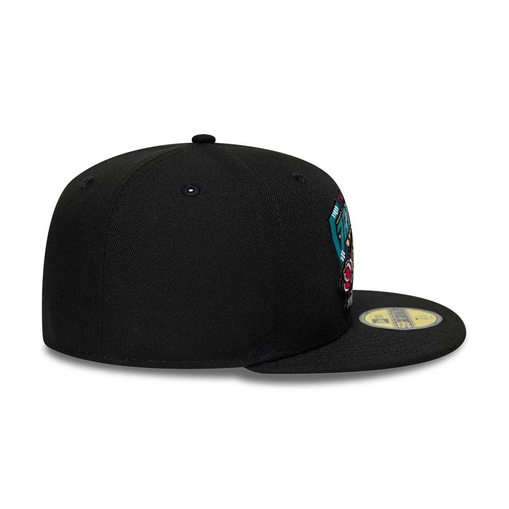 Vancouver Grizzlies NBA Hardwood Classic 59FIFTY Fitted New Era Black Official NBA Fan Gear