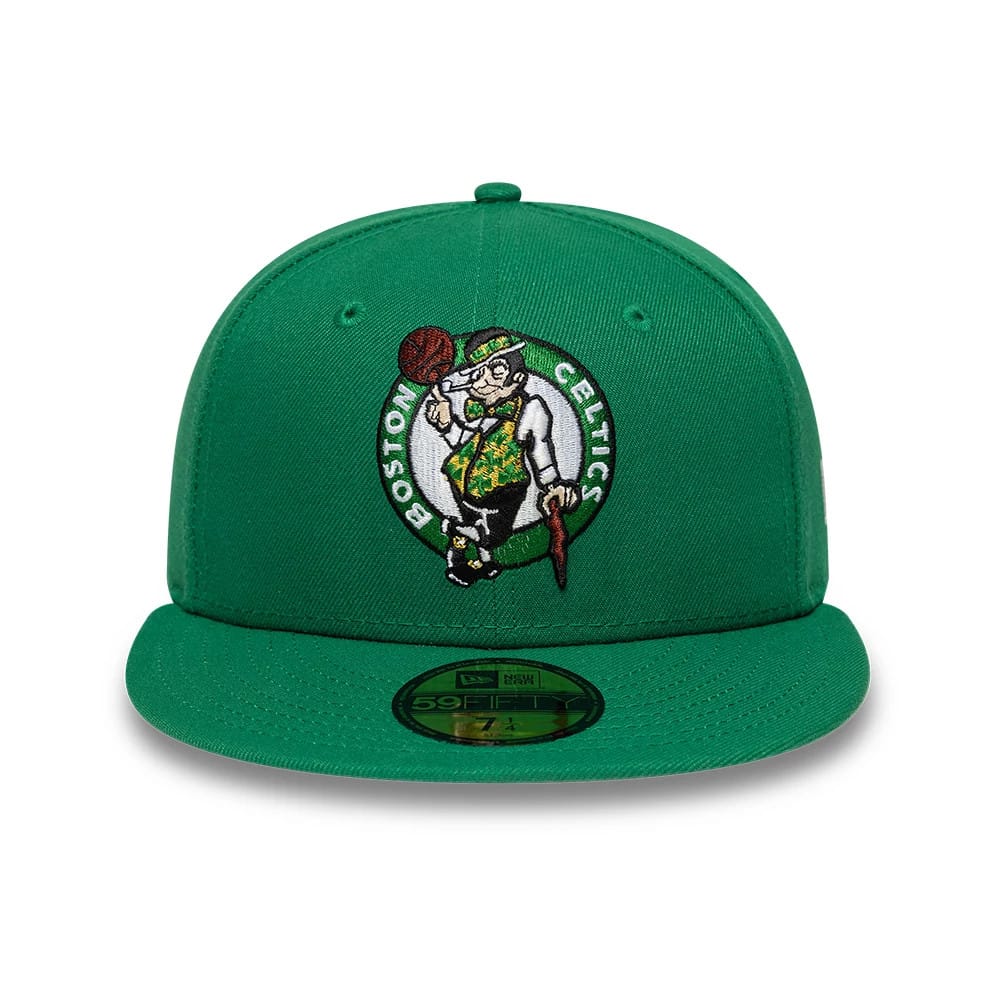 Boston Celtics NBA Basic 59FIFTY Fitted New Era Green Official NBA Fan Gear