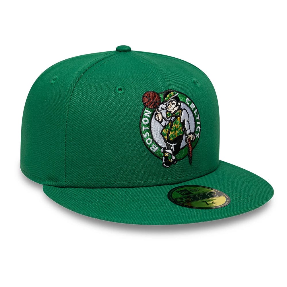 Boston Celtics NBA Basic 59FIFTY Fitted New Era Green Official NBA Fan Gear