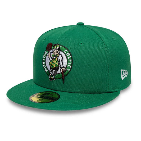 Boston Celtics NBA Basic 59FIFTY Fitted New Era Green Official NBA Fan Gear