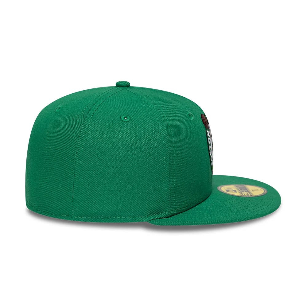 Boston Celtics NBA Basic 59FIFTY Fitted New Era Green Official NBA Fan Gear