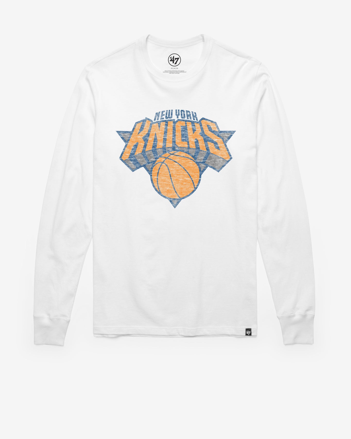 NEW YORK KNICKS PREMIER '47 FRANKLIN LONG SLEEVE TEE Official NBA Fan Gear