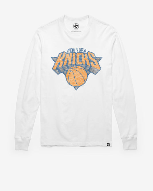 NEW YORK KNICKS PREMIER '47 FRANKLIN LONG SLEEVE TEE Official NBA Fan Gear