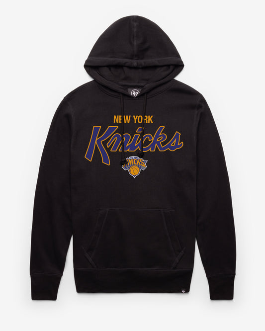 NEW YORK KNICKS CROSS CITY SCRIPT '47 HEADLINE HOOD Official NBA Fan Gear