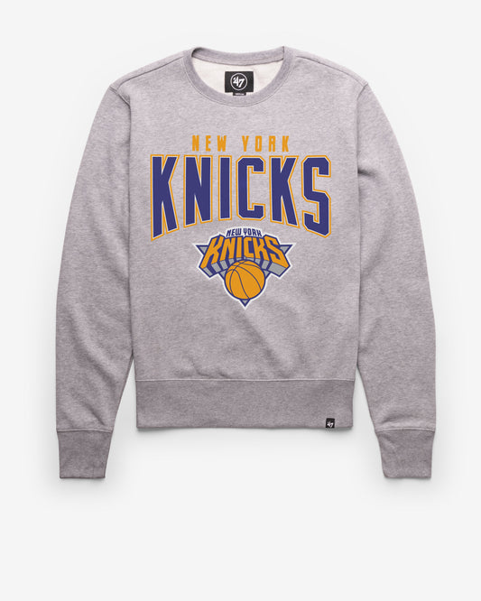 NEW YORK KNICKS TEAM ELEMENTS ARCH '47 HEADLINE CREW Official NBA Fan Gear