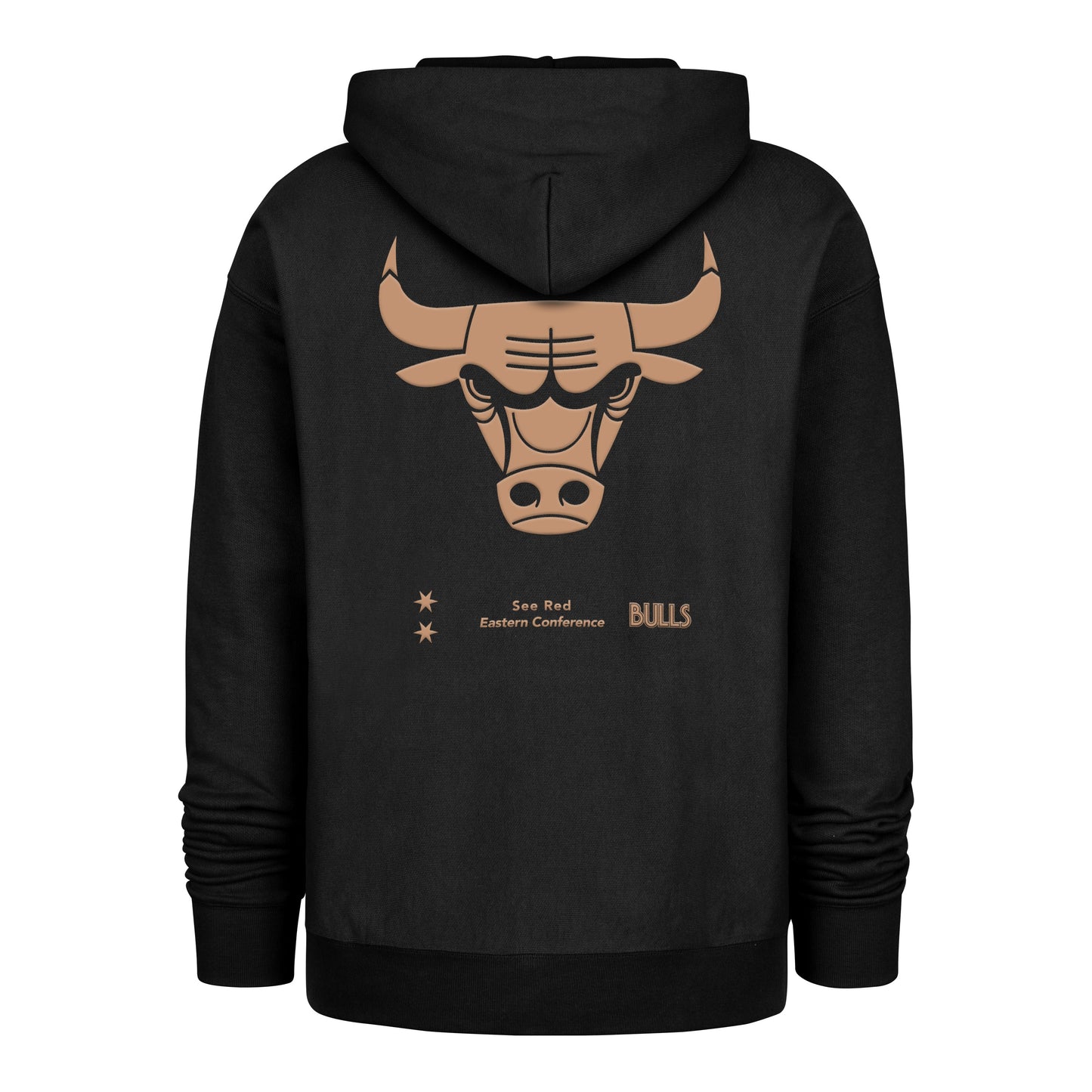 CHICAGO BULLS CITY EDITION DOUBLE CROSSOVER '47 FOUNDATION HOOD Official NBA Fan Gear