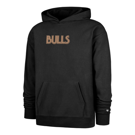 CHICAGO BULLS CITY EDITION DOUBLE CROSSOVER '47 FOUNDATION HOOD Official NBA Fan Gear