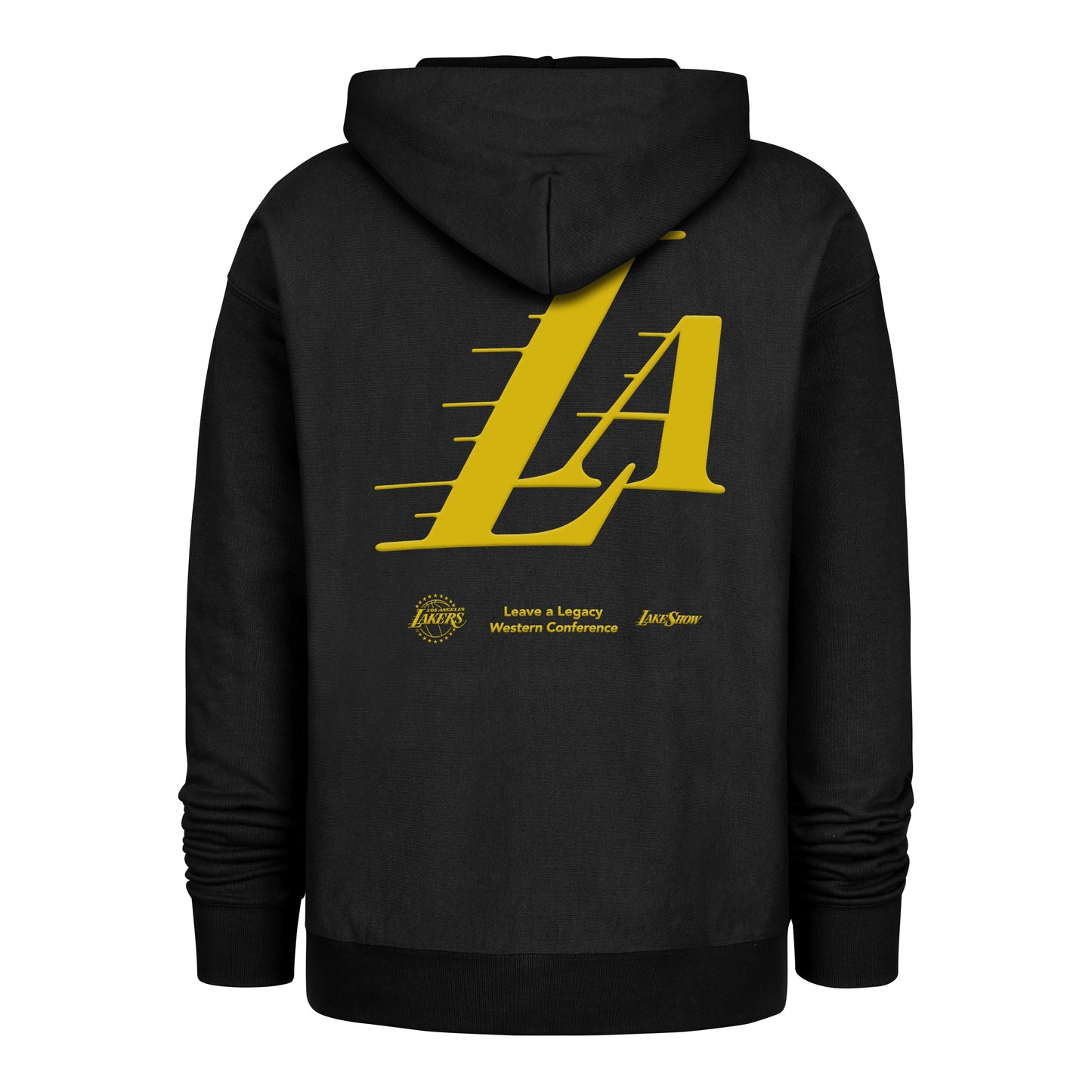 LOS ANGELES LAKERS CITY EDITION DOUBLE CROSSOVER '47 FOUNDATION HOOD Official NBA Fan Gear