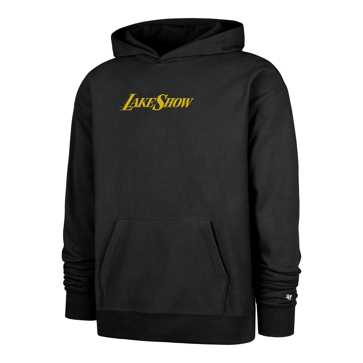 LOS ANGELES LAKERS CITY EDITION DOUBLE CROSSOVER '47 FOUNDATION HOOD Official NBA Fan Gear