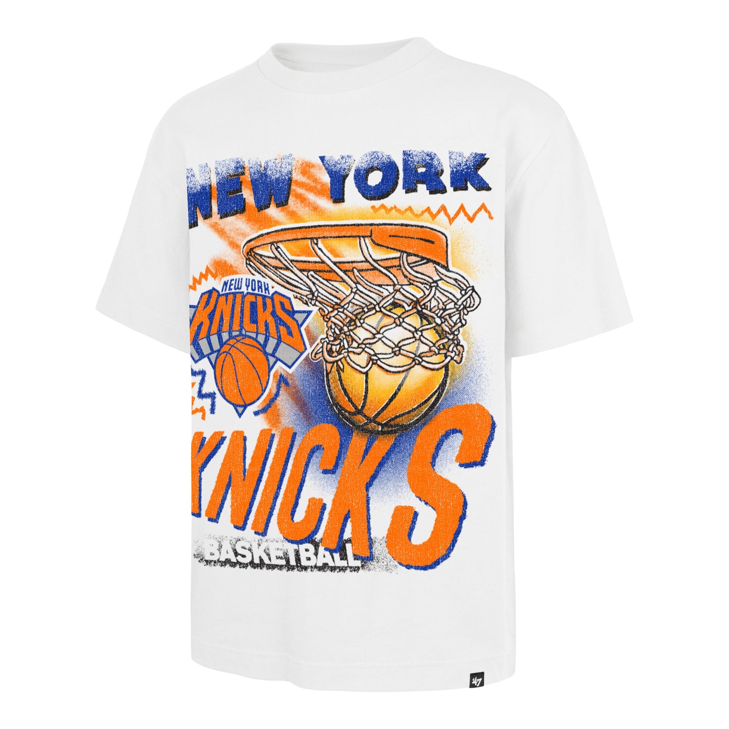 NEW YORK KNICKS JIMBO '47 FOUNDATION TEE Official NBA Fan Gear