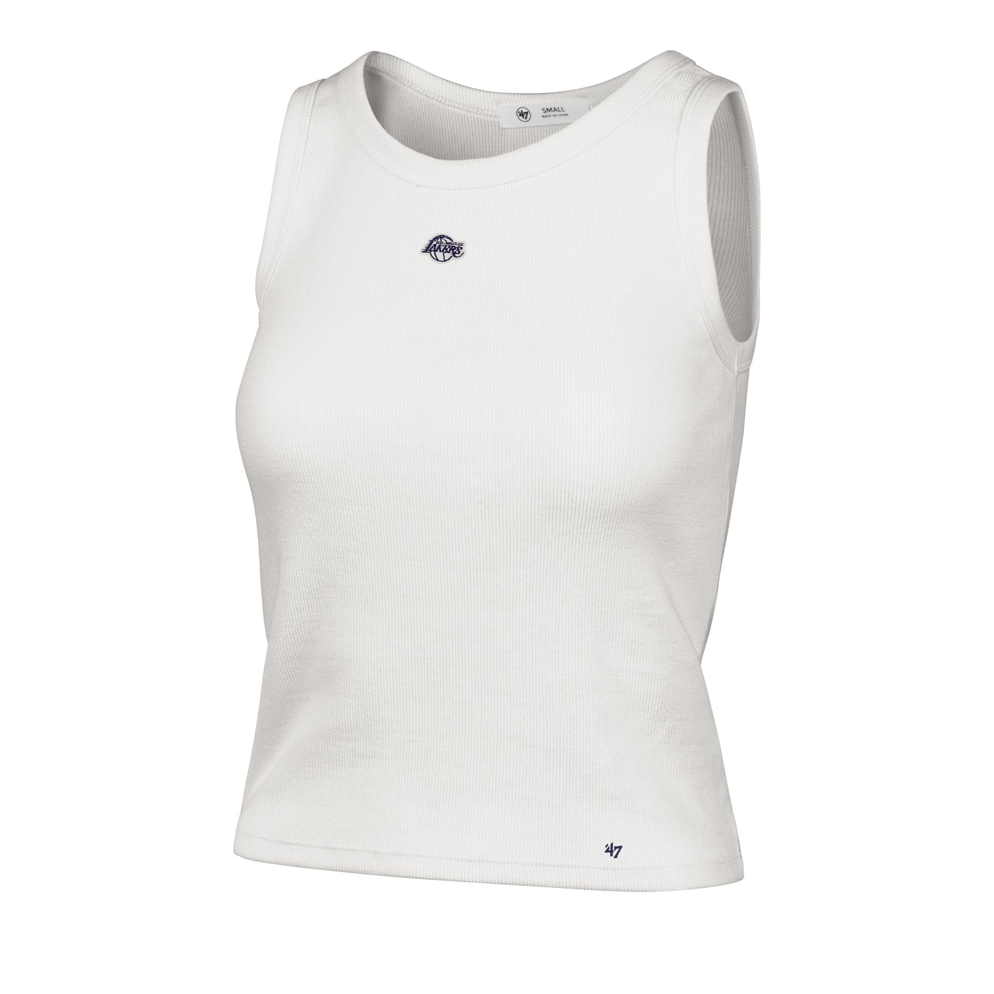 LOS ANGELES LAKERS SKYHOOK '47 BABY RIB TANK WOMENS Official NBA Fan Gear