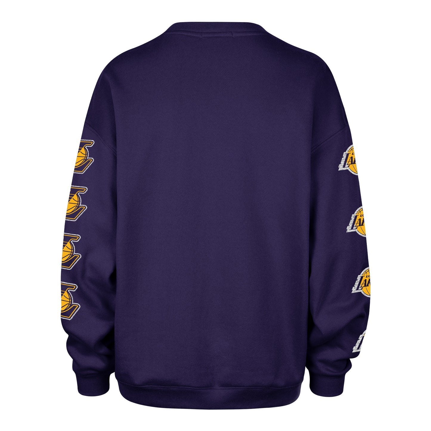 LOS ANGELES LAKERS GO BIG '47 OVERSIZED CREW WOMENS Official NBA Fan Gear