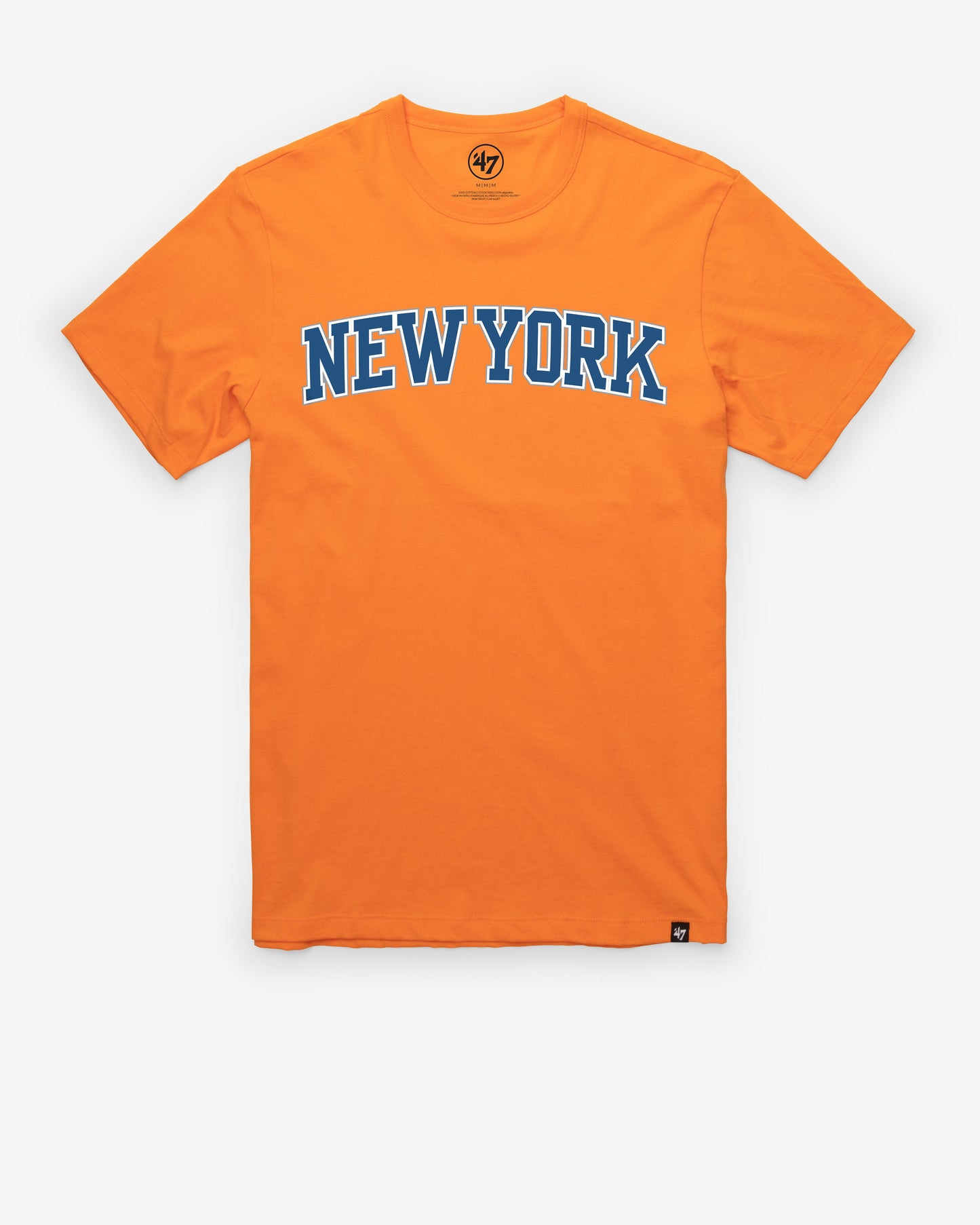 NEW YORK KNICKS WORDMARK '47 FRANKLIN TEE Official NBA Fan Gear