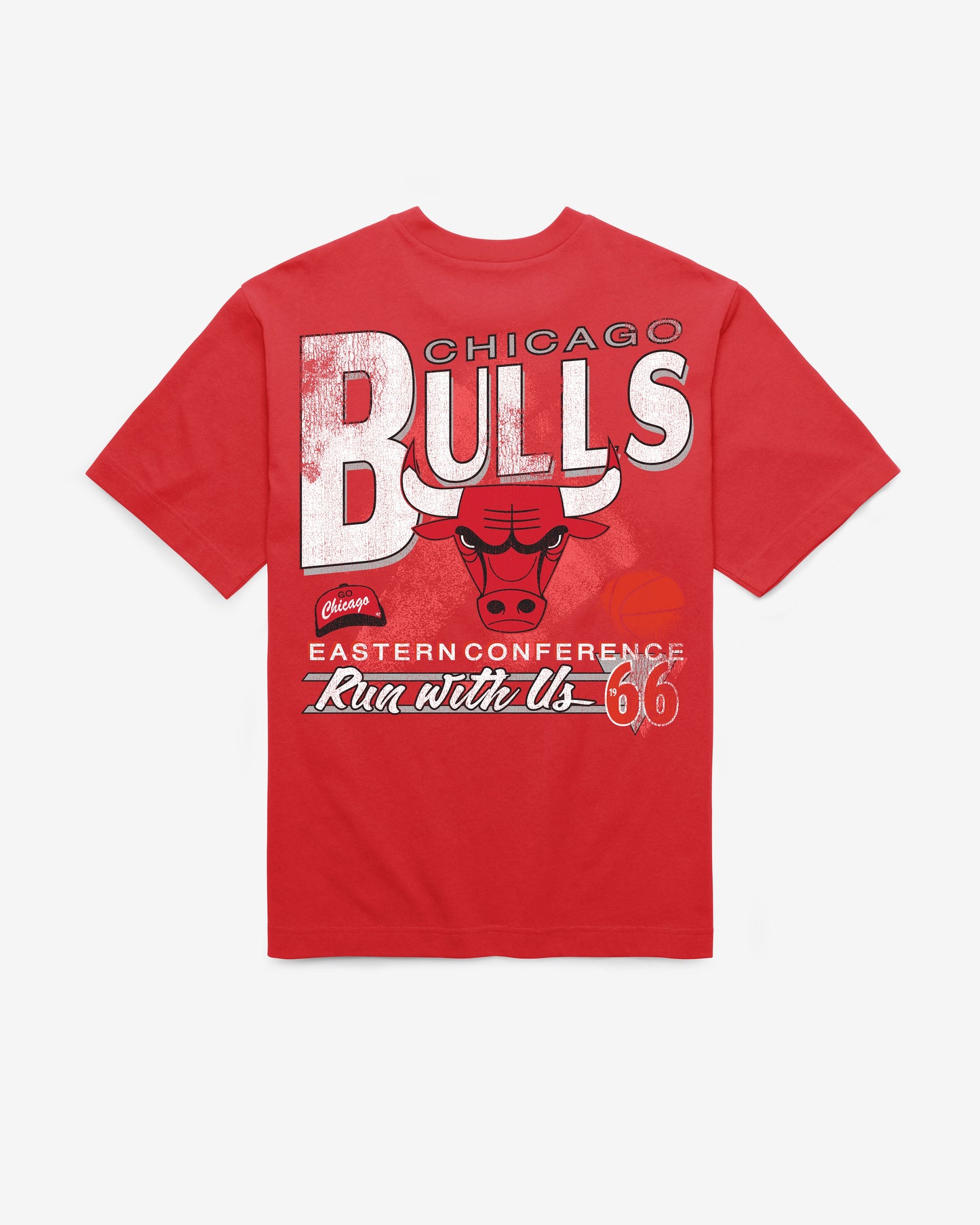 CHICAGO BULLS UNDER BAR '47 FOUNDATION TEE Official NBA Fan Gear