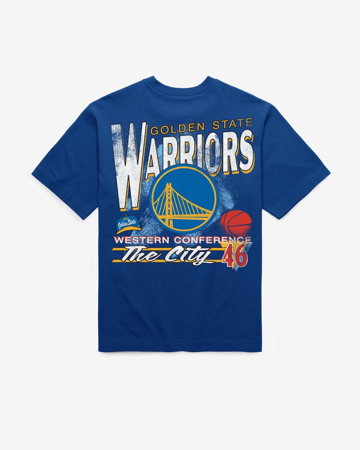 GOLDEN STATE WARRIORS UNDER BAR '47 FOUNDATION TEE Official NBA Fan Gear