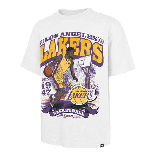 LOS ANGELES LAKERS '47 FOUNDATION TEE Official NBA Fan Gear