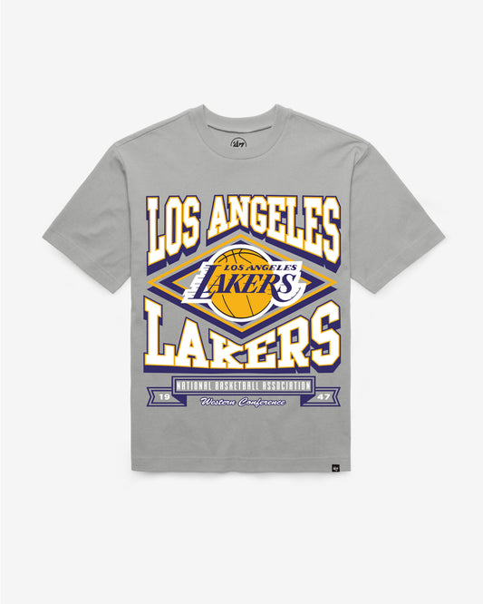 LOS ANGELES LAKERS HEATER '47 FOUNDATION TEE Official NBA Fan Gear
