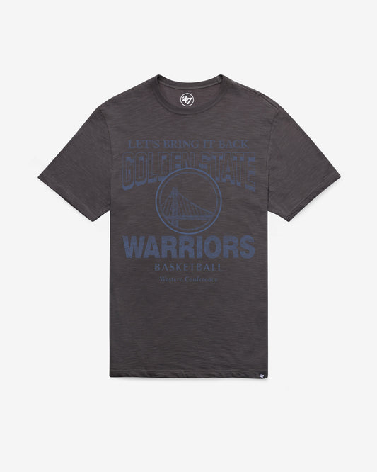 GOLDEN STATE WARRIORS HEAD ON '47 SCRUM TEE Official NBA Fan Gear