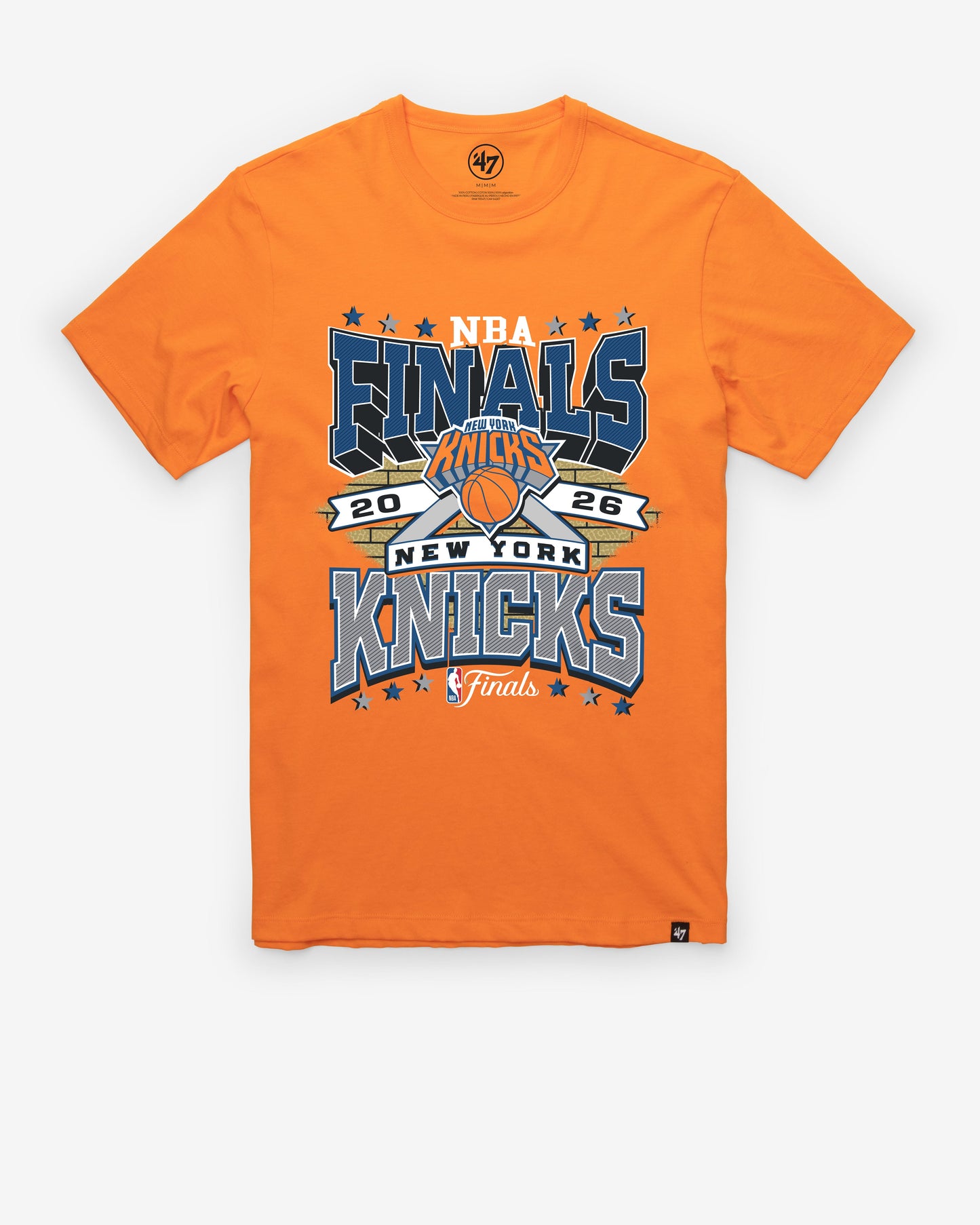NEW YORK KNICKS NBA FINALS '47 FRANKLIN TEE Official NBA Fan Gear