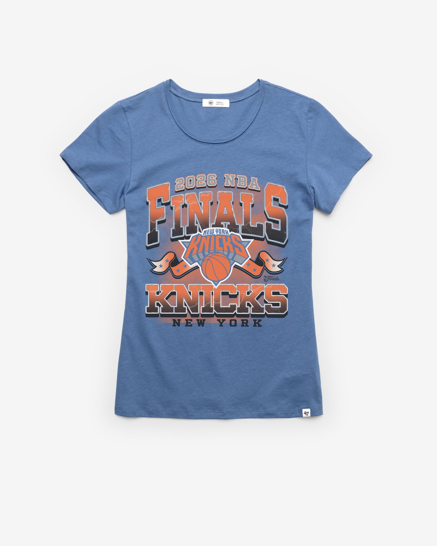 NEW YORK KNICKS NBA FINALS '47 WOMEN'S FRANKIE TEE Official NBA Fan Gear