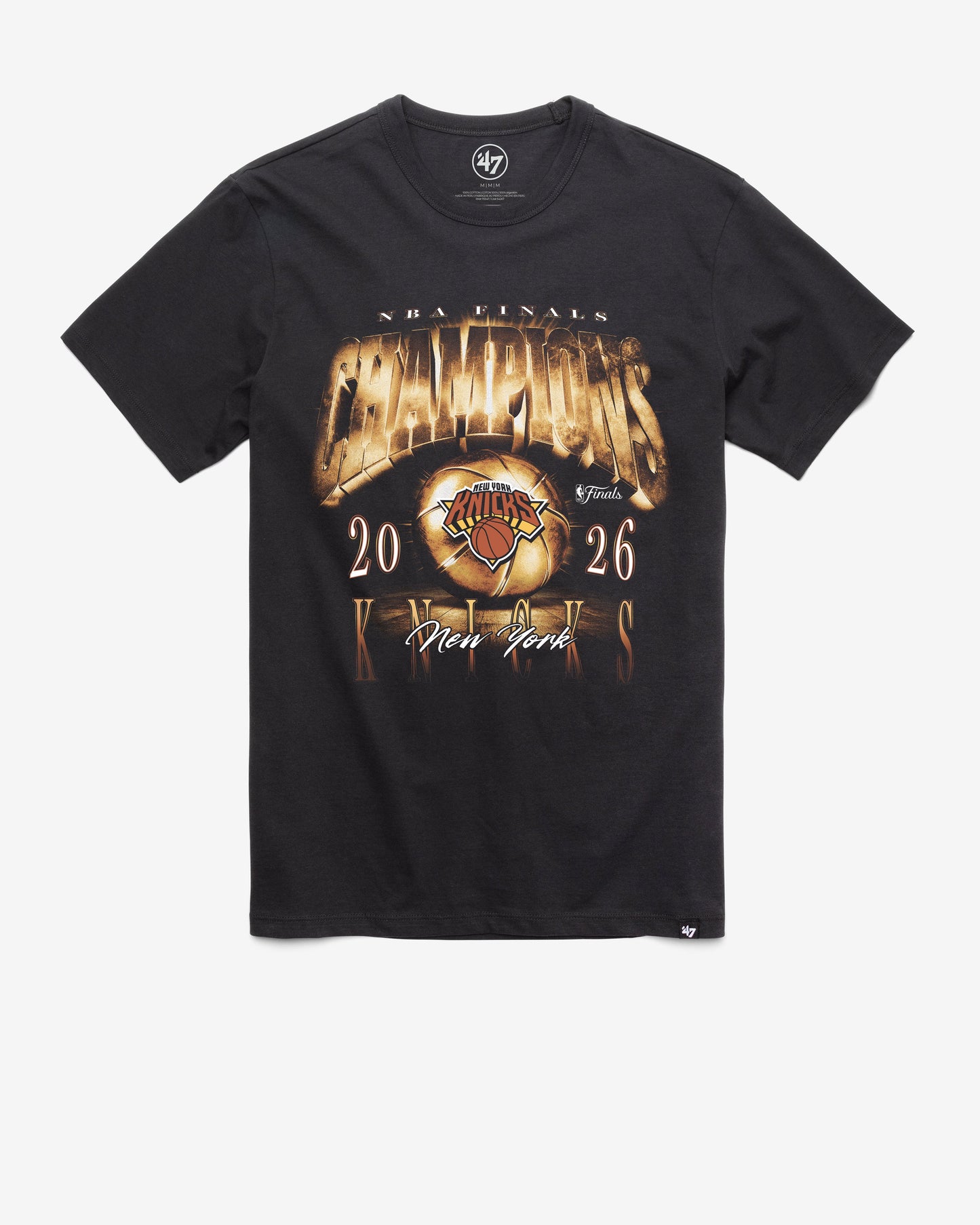 NEW YORK KNICKS 2026 NBA CHAMPIONS '47 FRANKLIN TEE Official NBA Fan Gear