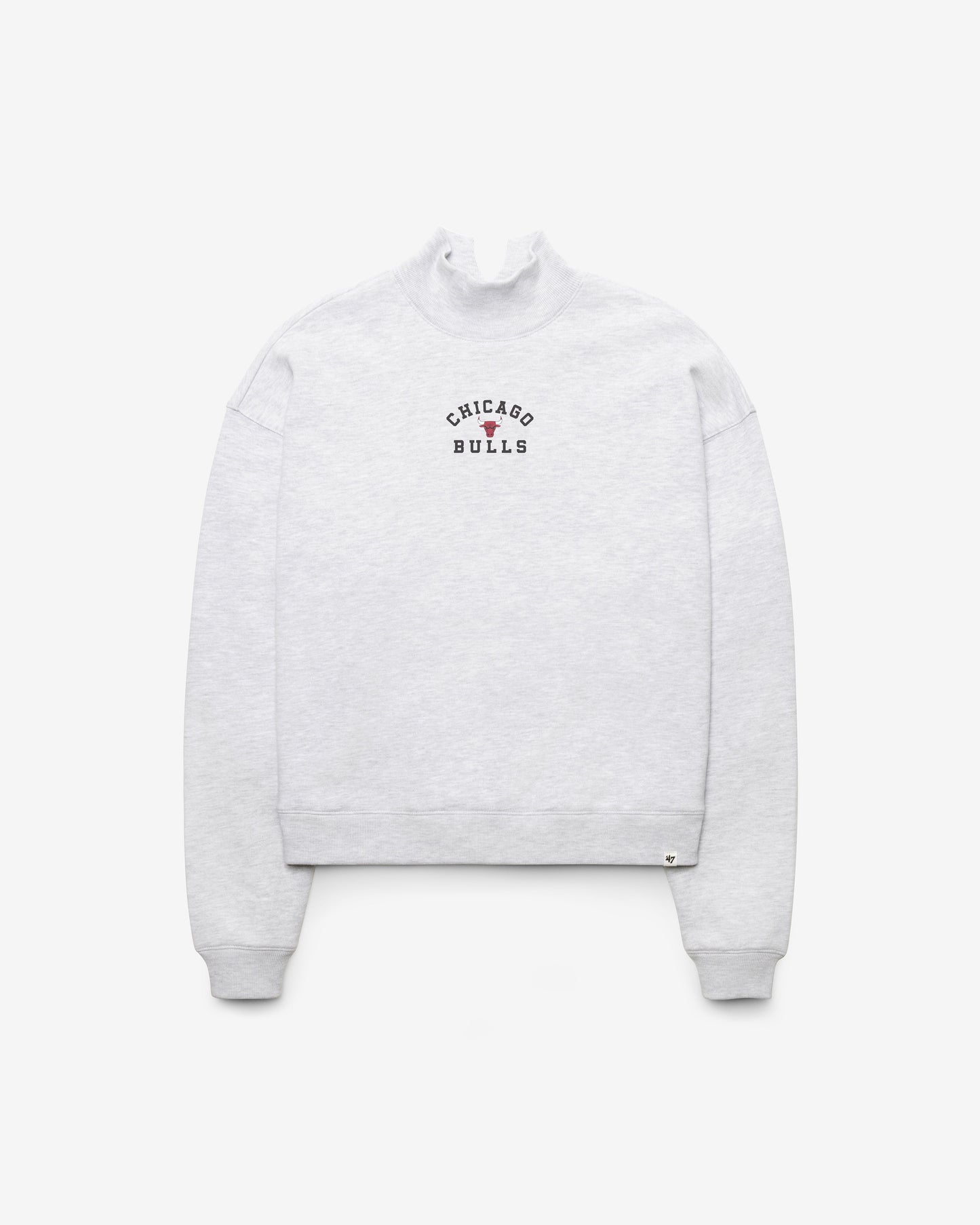 CHICAGO BULLS SPIRITED '47 WOMEN'S MOCK NECK PULLOVER Official NBA Fan Gear
