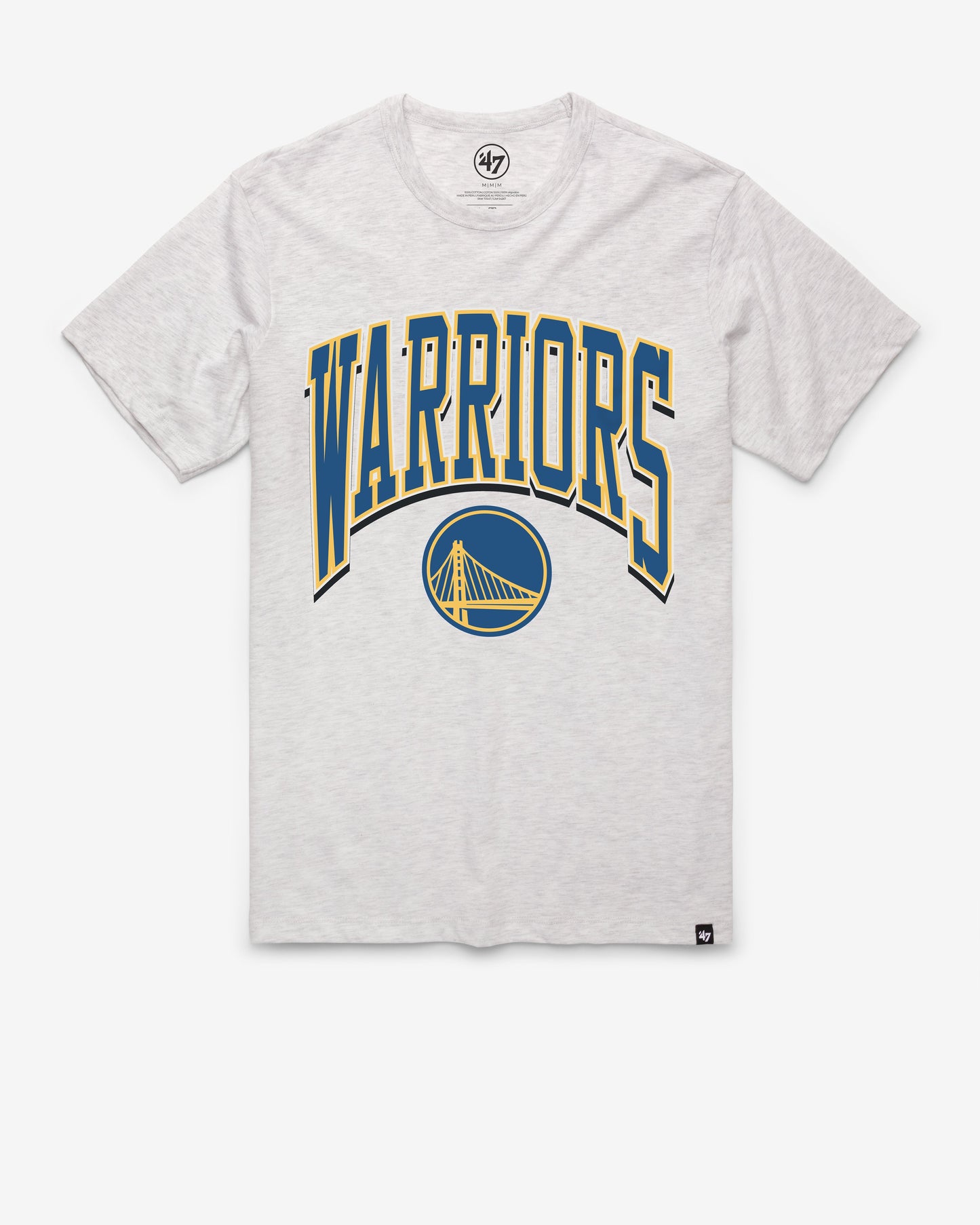 GOLDEN STATE WARRIORS WALK TALL '47 FRANKLIN TEE Official NBA Fan Gear