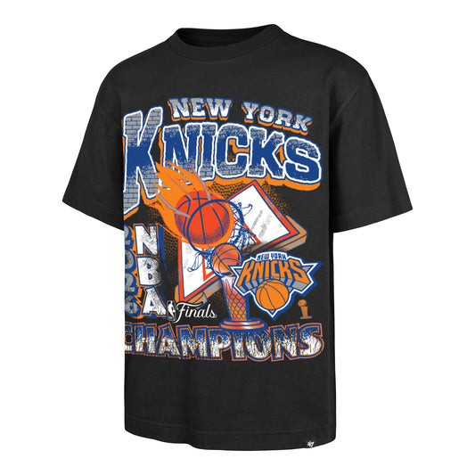 NEW YORK KNICKS 2026 NBA CHAMPIONS '47 FOUNDATION TEE Official NBA Fan Gear